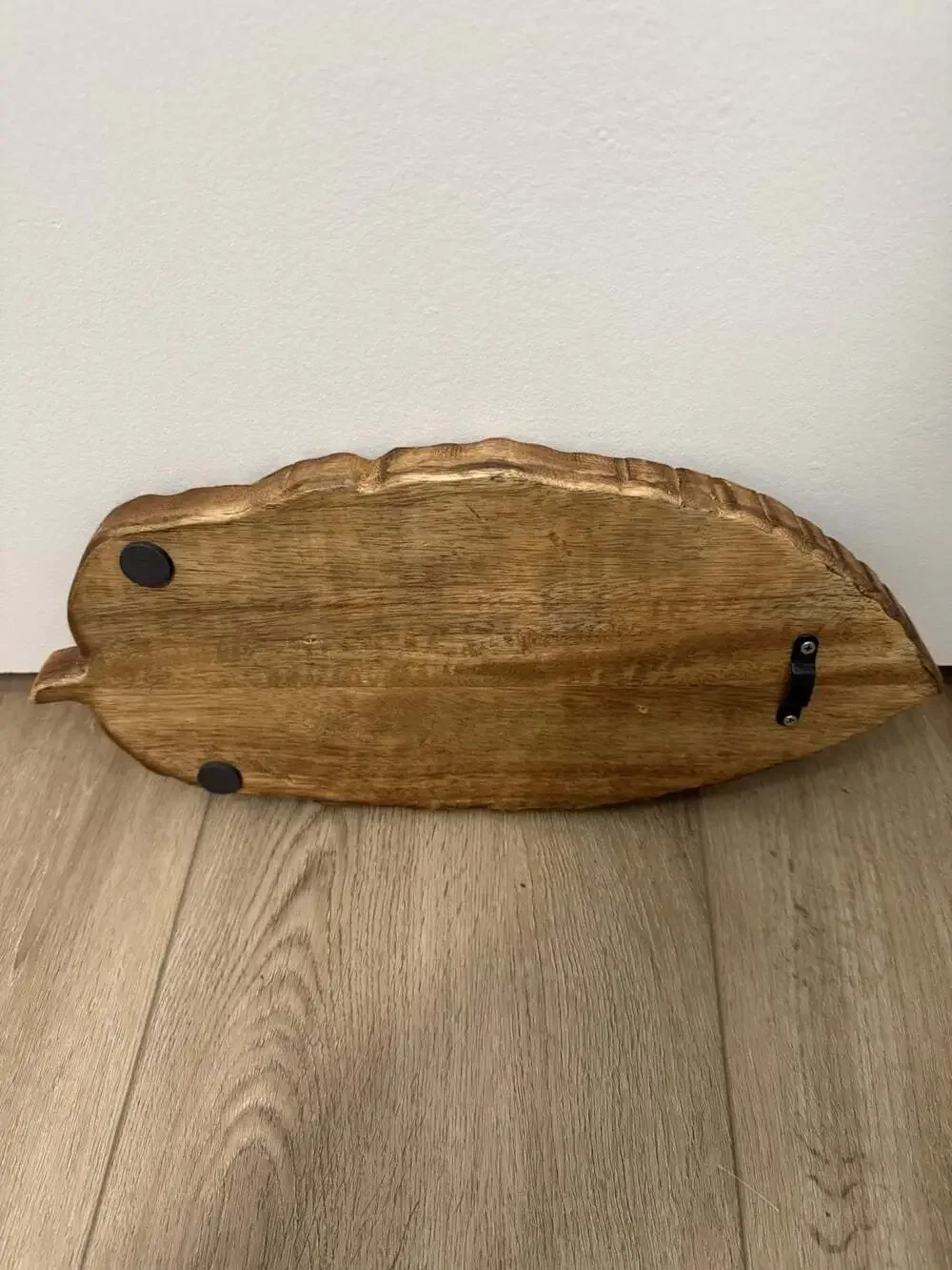 Leaf Wooden Wall Art - Brown